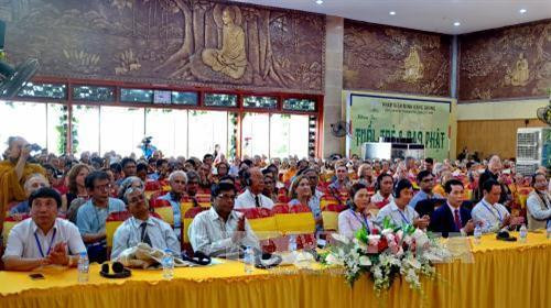 Các đại biểu dự phiên khai mạc hội thảo. Ảnh: Thế Anh-TTXVN