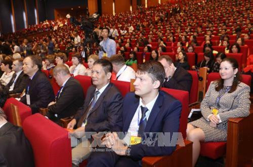 Các đại biểu dự Lễ kỷ niệm. Ảnh: Phương Hoa – TTXVN Các đại biểu dự Lễ kỷ niệm. Ảnh: Phương Hoa – TTXVN