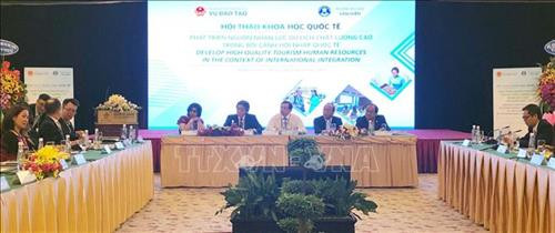 Quang cảnh Hội thảo. Ảnh: Mỹ Phương - TTXVN Quang cảnh Hội thảo. Ảnh: Mỹ Phương - TTXVN