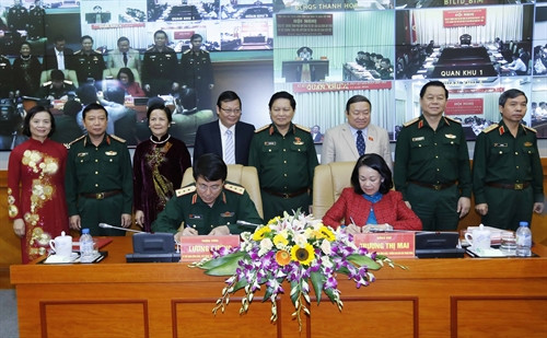 Quang cảnh lễ ký kết. Ảnh: An Đăng – TTXVN