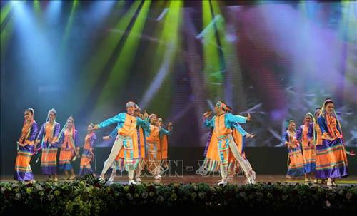 Đoàn nghệ thuật quốc gia Lào biểu diễn khai mạc tuần Văn hoá Lào 2018 tại Việt Nam ảnh 9 Đoàn nghệ thuật quốc gia Lào biểu diễn khai mạc tuần Văn hoá Lào 2018 tại Việt Nam ảnh 9