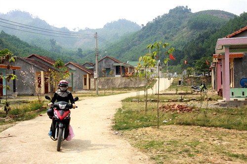 Khu tái định cư Gò Nổi là khu tái định cư điểm của huyện Trà Bồng khi được đầu tư đồng bộ điện, đường...