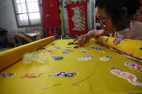 Làng thêu Đông Cứu có lịch sử từ rất lâu đời. (Ảnh: TL)