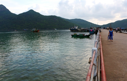 Cảng biển Bến Đầm, Côn Đảo.