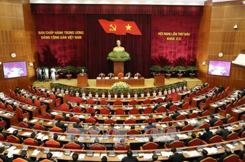 Toàn cảnh Hội nghị lần thứ sáu, Ban chấp hành Trung ương Đảng khóa XII. Ảnh: TTXVN Toàn cảnh Hội nghị lần thứ sáu, Ban chấp hành Trung ương Đảng khóa XII. Ảnh: TTXVN
