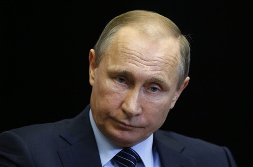Tổng thống Nga Vladimir Putin phát biểu trên truyền hình ngày 25/11. Ảnh: AFP/ TTXVN