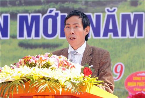 Đồng chí Lưu Minh Quân, Bí thư huyện ủy Bắc Yên phát biểu giao nhiệm vụ cho xã Phiêng Ban trong công tác xây dựng nông thôn mới. Ảnh: Quang Quyết-TTXVN Đồng chí Lưu Minh Quân, Bí thư huyện ủy Bắc Yên phát biểu giao nhiệm vụ cho xã Phiêng Ban trong công tác xây dựng nông thôn mới. Ảnh: Quang Quyết-TTXVN