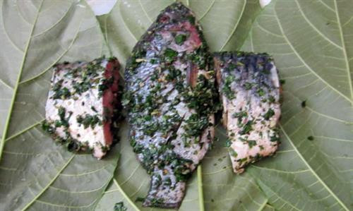 Ngược Tây Bắc ăn cá hấp lá vả ảnh 2 Ngược Tây Bắc ăn cá hấp lá vả ảnh 2