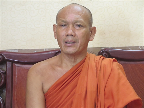 Hòa thượng Thạch Hà, trụ trì chùa Monivongsa Bopharam ở phường 1, thành phố Cà Mau kể về Lễ hội Phchum