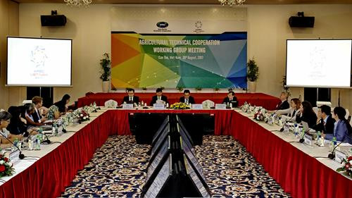 Quang cảnh buổi họp thường niên. Ảnh : Thế Anh - TTXVN Quang cảnh buổi họp thường niên. Ảnh : Thế Anh - TTXVN