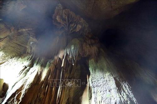 Các nhũ đá trong hang có nhiều hình thù đẹp và còn nguyên sơ. Ảnh: Phan Tuấn Anh - TTXVN Các nhũ đá trong hang có nhiều hình thù đẹp và còn nguyên sơ. Ảnh: Phan Tuấn Anh - TTXVN