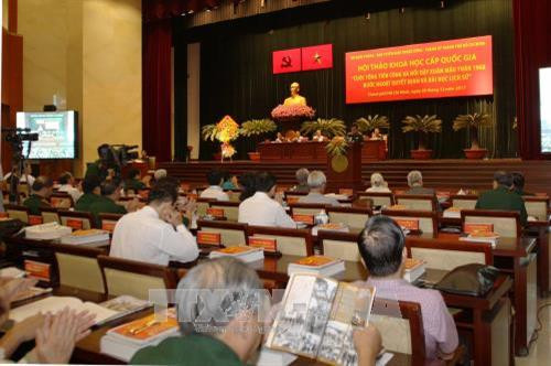 Quang cảnh hội thảo. Ảnh: Thanh Vũ-TTXVN Quang cảnh hội thảo. Ảnh: Thanh Vũ-TTXVN