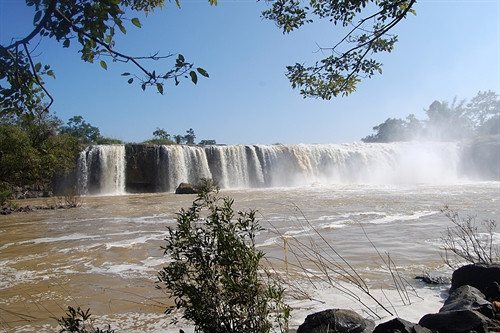 Thác Đ'ray Sáp. Ảnh:Ngọc Tâm- TTXVN