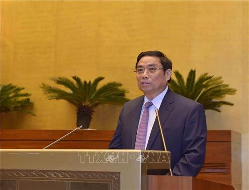 Đồng chí Phạm Minh Chính, Ủy viên Bộ Chính trị, Bí thư Trung ương Đảng, Trưởng Ban Tổ chức Trung ương giới thiệu, quán triệt Quy định số 08 -QĐi/TW về "Trách nhiệm nêu gương của cán bộ, đảng viên, trước hết là Ủy viên Bộ Chính trị, Ủy viên Ban Bí thư, Ủy viên Ban Chấp hành Trung ương". Ảnh: Phương Hoa – TTXVN Đồng chí Phạm Minh Chính, Ủy viên Bộ Chính trị, Bí thư Trung ương Đảng, Trưởng Ban Tổ chức Trung ương giới thiệu, quán triệt Quy định số 08 -QĐi/TW về "Trách nhiệm nêu gương của cán bộ, đảng viên, trước hết là Ủy viên Bộ Chính trị, Ủy viên Ban Bí thư, Ủy viên Ban Chấp hành Trung ương". Ảnh: Phương Hoa – TTXVN