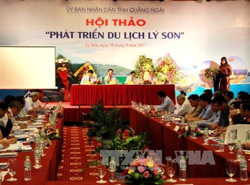 Bàn giải pháp phát triển bền vững du lịch Lý Sơn ảnh 1 Bàn giải pháp phát triển bền vững du lịch Lý Sơn ảnh 1