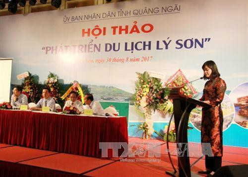 Bàn giải pháp phát triển bền vững du lịch Lý Sơn ảnh 2 Bàn giải pháp phát triển bền vững du lịch Lý Sơn ảnh 2