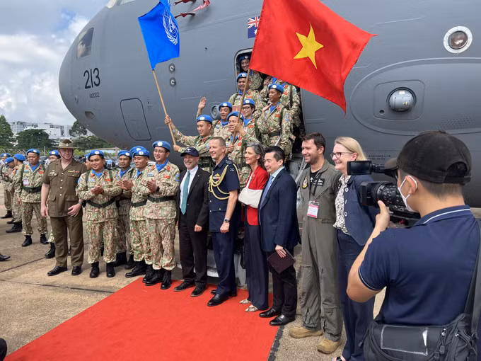 Chủ tịch nước dự Lễ Xuất quân thực hiện nhiệm vụ gìn giữ hòa bình LHQ ảnh 3