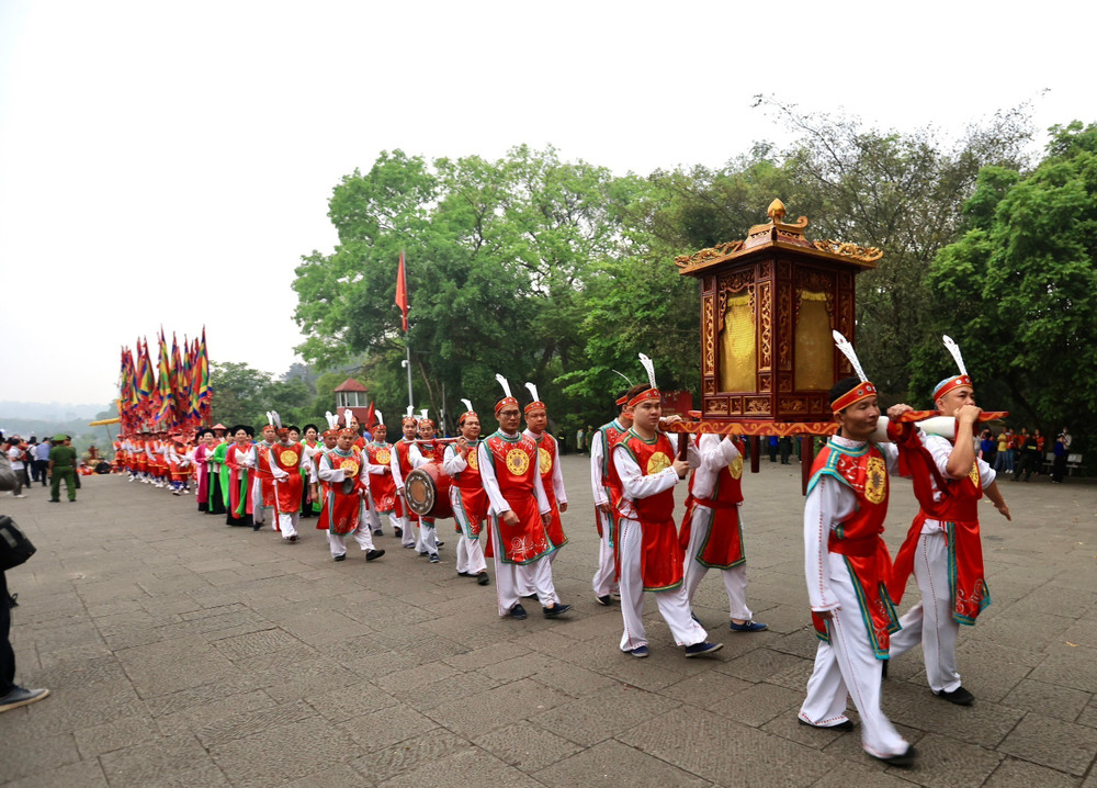 Giỗ Tổ Hùng Vương và Tuần Văn hóa - Du lịch Đất Tổ năm Ất Tỵ | Báo ảnh Dân  tộc và Miền núi