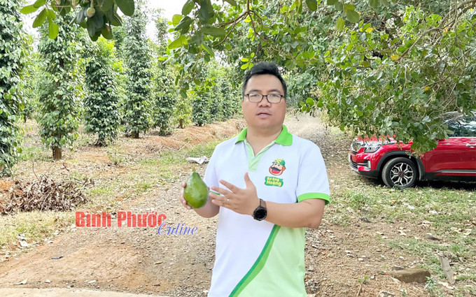 Chủ nhiệm Mạng lưới Lương Định Của toàn quốc Đặng Dương Minh Hoàng. Ảnh: baobinhphuoc.com.vn binh-phuoc-21324.jpg