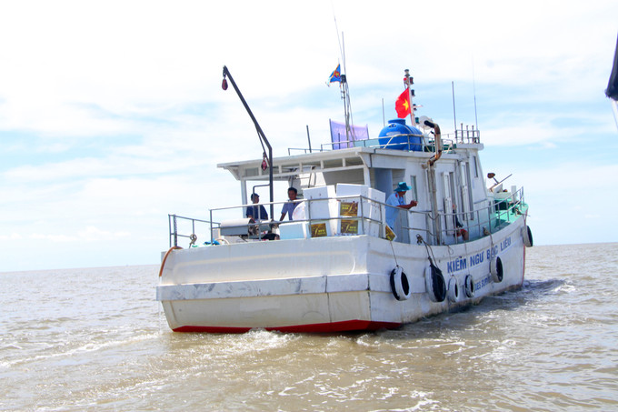 Bạc Liêu đã khắc phục được những tồn tại, hạn chế trong công tác chống khai thác IUU, nổi bật là đã ngăn chặn được tình trạng tàu cá trong tỉnh vi phạm vùng biển nước ngoài. Ảnh: Danh Chanh Đa 2-tau ca Bac Lieu-danh chanh da.JPG