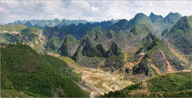 Cao nguyên đá Đồng Văn. Ảnh: TTXVN phát ca0-nguyen-da-2.jpg