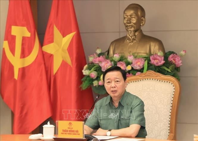 Phó Thủ tướng Trần Hồng Hà phát biểu. Ảnh: Tuấn Anh - TTXVN lam-nghiep2.jpg