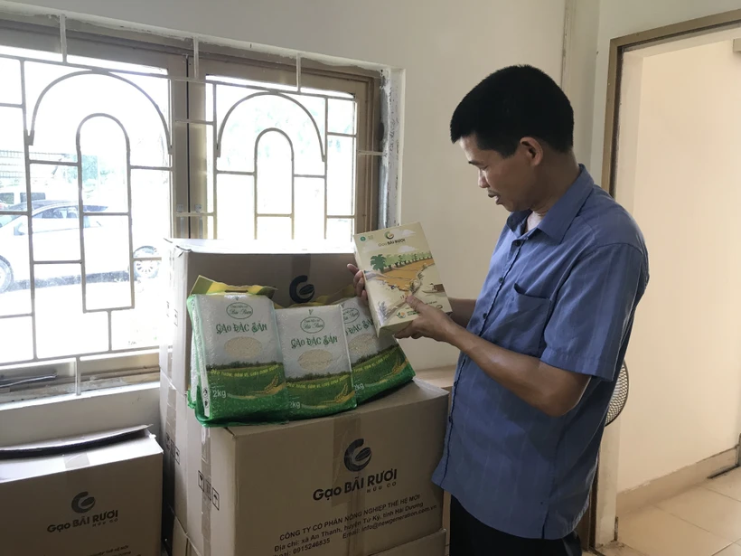 Gạo Bãi Rươi: sản phẩm sạch hữu cơ ở Tứ Kỳ Hải Dương