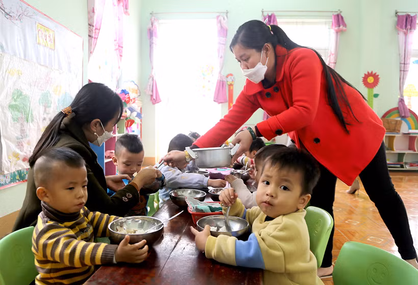 Phú Thọ: Nỗ lực đủ giáo viên mầm non