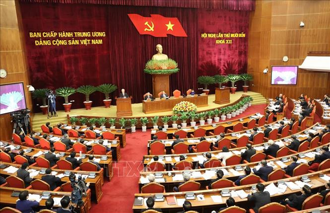Khai mạc trọng thể Hội nghị lần thứ 14 Ban Chấp hành Trung ương Đảng khóa XII