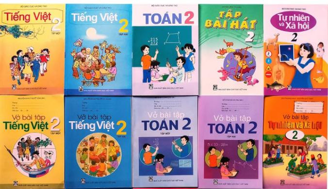 Thẩm định sách giáo khoa lớp 2: Có 33 bản mẫu của 4 nhà xuất bản gửi thẩm định