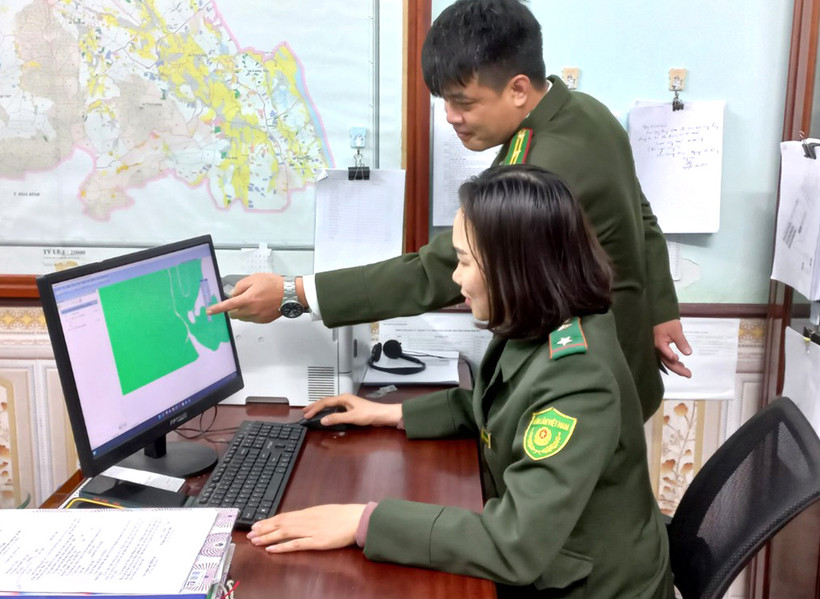 Hiệu quả từ ứng dụng công nghệ thông tin vào quản lý, bảo vệ rừng ở Phú Thọ