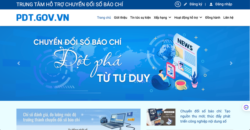 Thành lập Trung tâm hỗ trợ chuyển đổi số báo chí