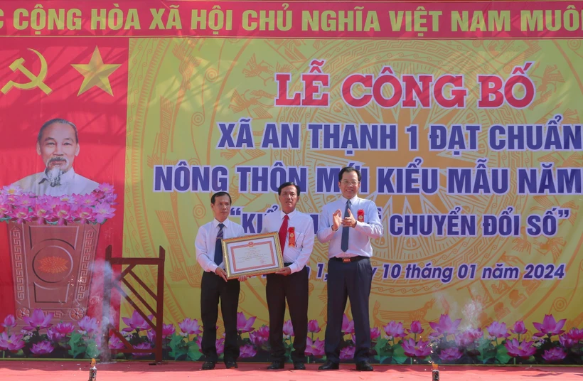 Xã đảo đầu tiên tại Sóc Trăng đạt chuẩn nông thôn mới kiểu mẫu