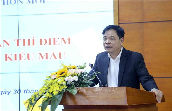 Xây dựng huyện nông thôn mới kiểu mẫu gắn với điểm nổi trội của từng địa phương