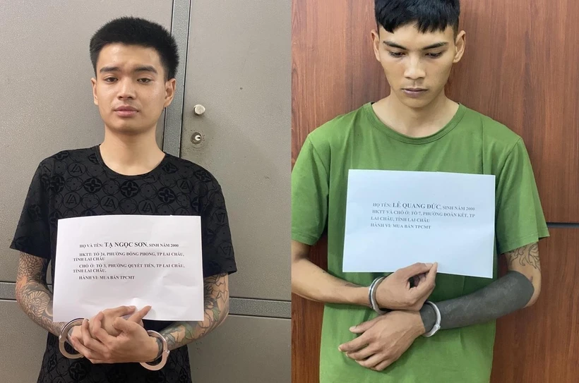 Lai Châu bắt nhóm đối tượng buôn bán cần sa trái phép
