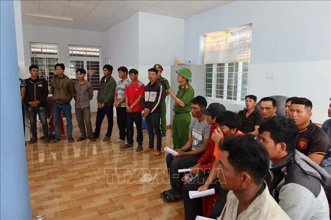 Khởi tố 37 đối tượng phá rừng tại Khu bảo tồn thiên nhiên Ea Sô, Đắk Lắk