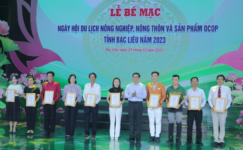 Bạc Liêu: Bế mạc Ngày hội Du lịch nông nghiệp, nông thôn và sản phẩm OCOP năm 2023