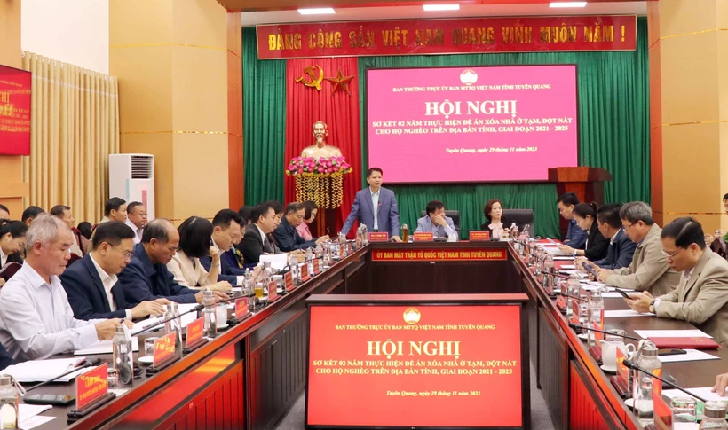 Hơn 4.500 hộ nghèo ở Tuyên Quang được làm mới và sửa chữa nhà ở