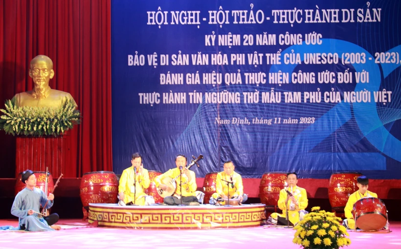 Phát huy giá trị thực hành tín ngưỡng thờ Mẫu Tam phủ của người Việt