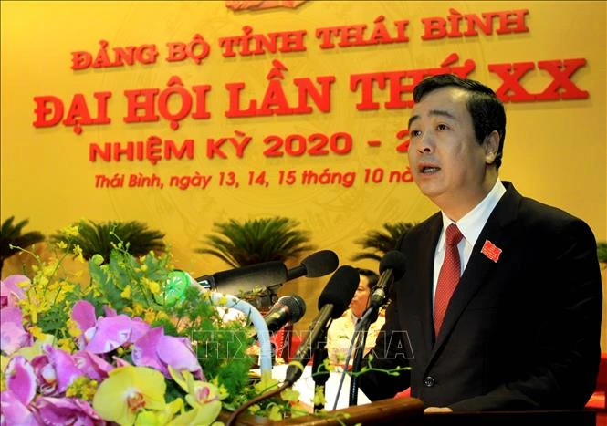 Ông Ngô Đông Hải tái đắc cử Bí thư Tỉnh ủy Thái Bình
