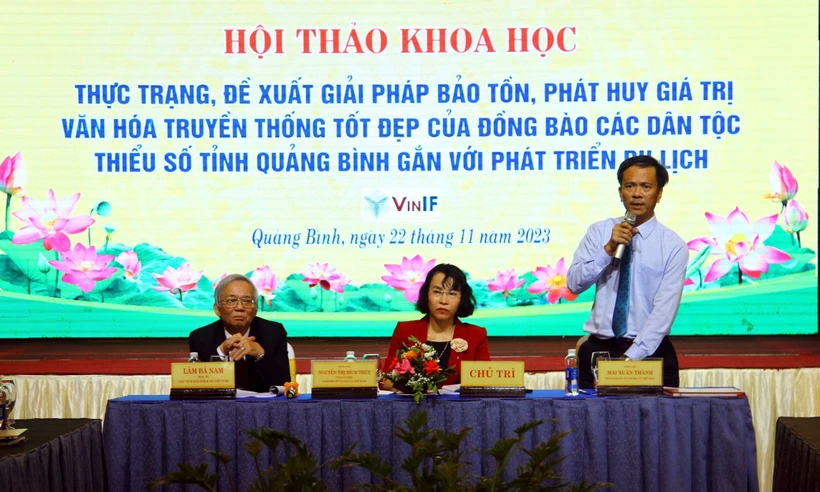 Bảo tồn, phát huy văn hóa đồng bào dân tộc thiểu số tỉnh Quảng Bình gắn với phát triển du lịch