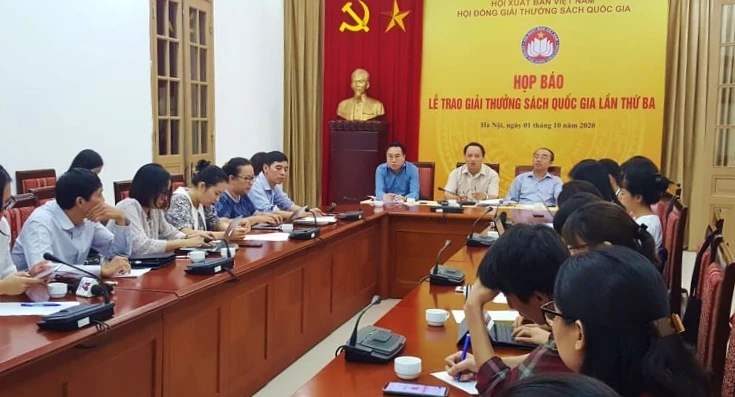  Lễ trao Giải thưởng Sách Quốc gia lần thứ ba sẽ diễn ra vào tháng 10
