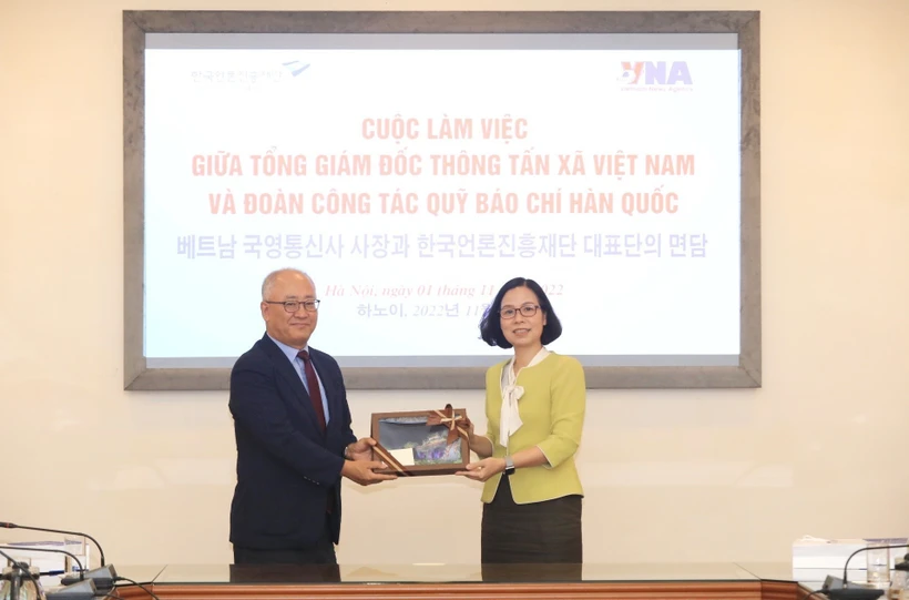 Thông tấn xã Việt Nam góp phần thúc đẩy quan hệ báo chí hai nước Việt Nam - Hàn Quốc