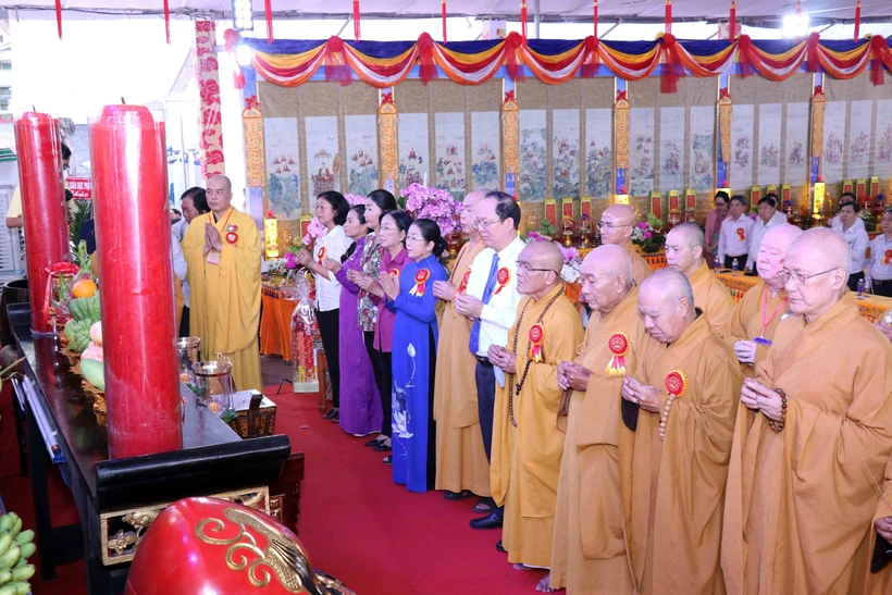Khai mạc Đại lễ Trai Đàn cầu an năm 2022 của Phật giáo người Hoa 