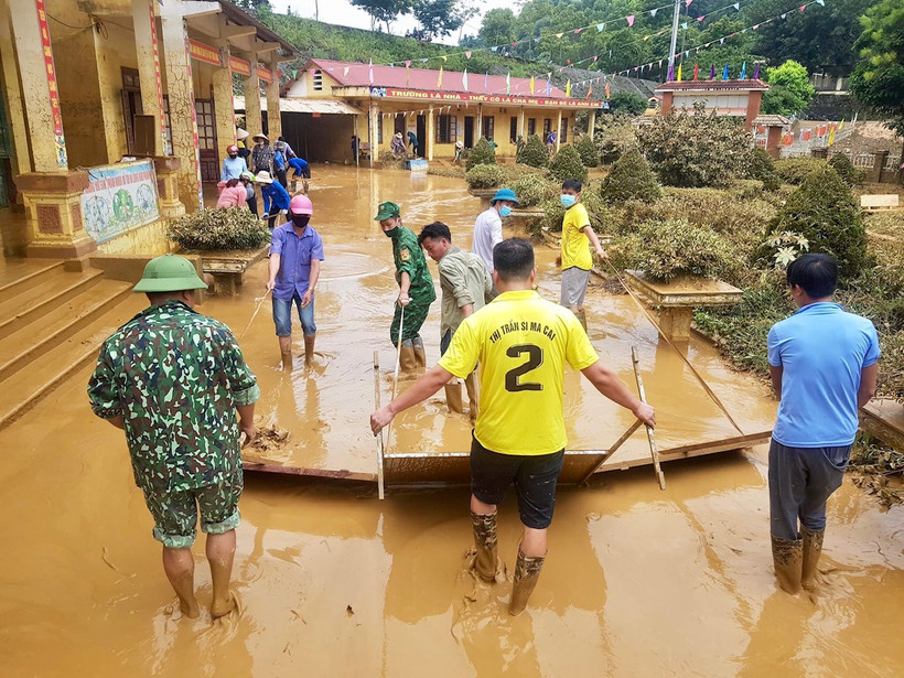 Mưa lớn gây nhiều thiệt hại ở Lào Cai