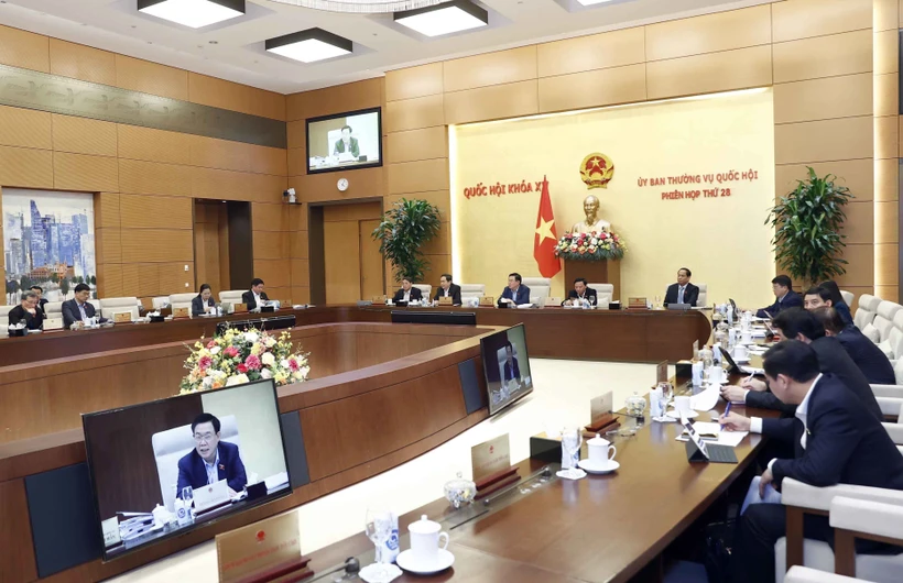 Bế mạc Phiên họp thứ 28 của Ủy ban Thường vụ Quốc hội