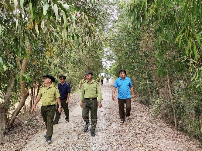 An Giang có gần 7.300 ha rừng dễ xảy ra cháy trong mùa khô hạn