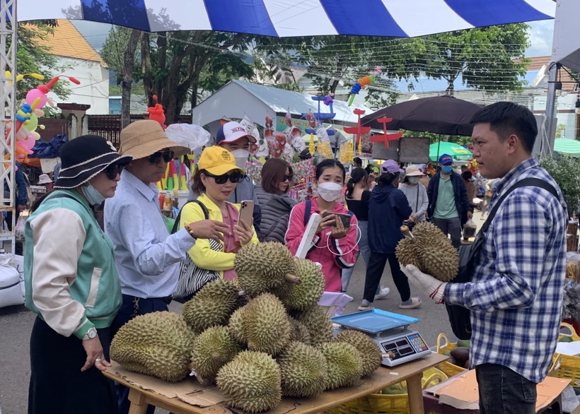 Khai mạc lễ hội trái cây Khánh Sơn năm 2022