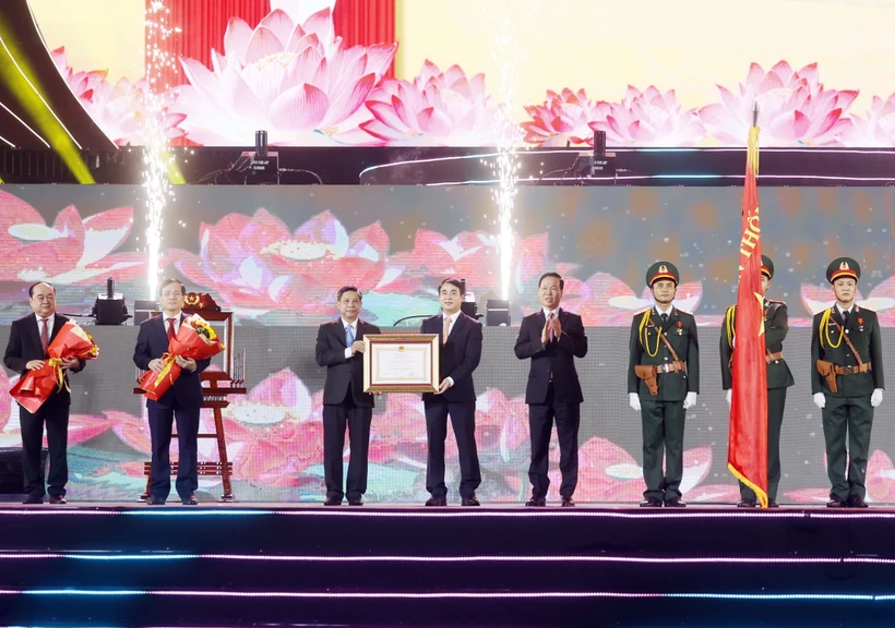 Chủ tịch nước Võ Văn Thưởng dự Lễ kỷ niệm 20 năm thành lập tỉnh Hậu Giang