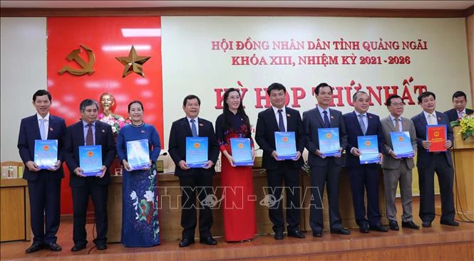 Bầu lãnh đạo HĐND và UBND tỉnh Quảng Ngãi nhiệm kỳ 2021-2026
